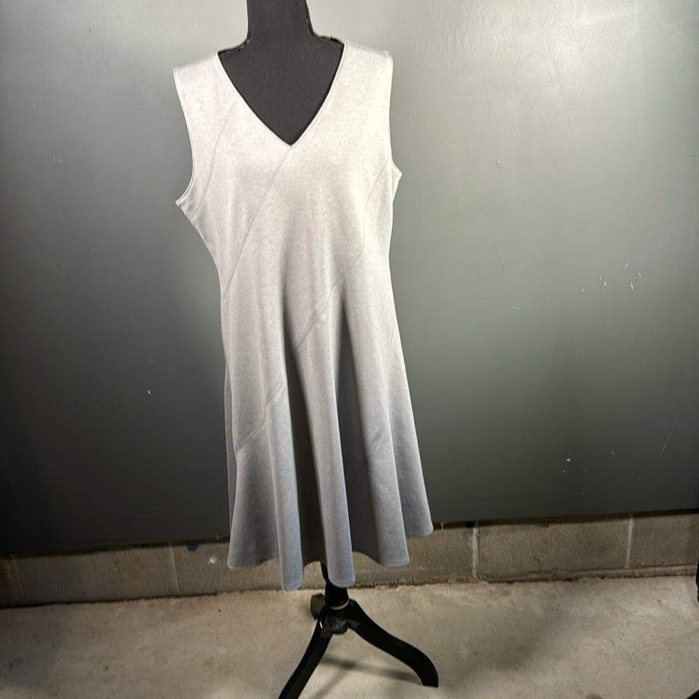 Light gray dress by Tahari